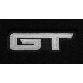 PR3Z-6313300-CG 2pc Front Floor Mats Black for 2015-2024 Mustang GT