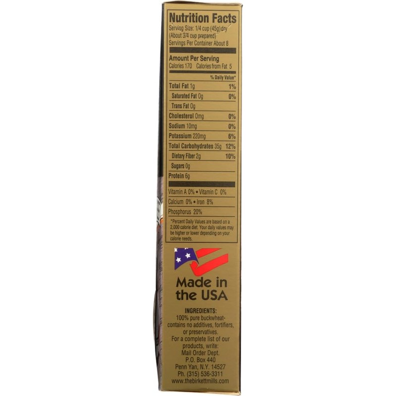 Wolff's Kasha Coarse, 13 Oz (Pack of 6)