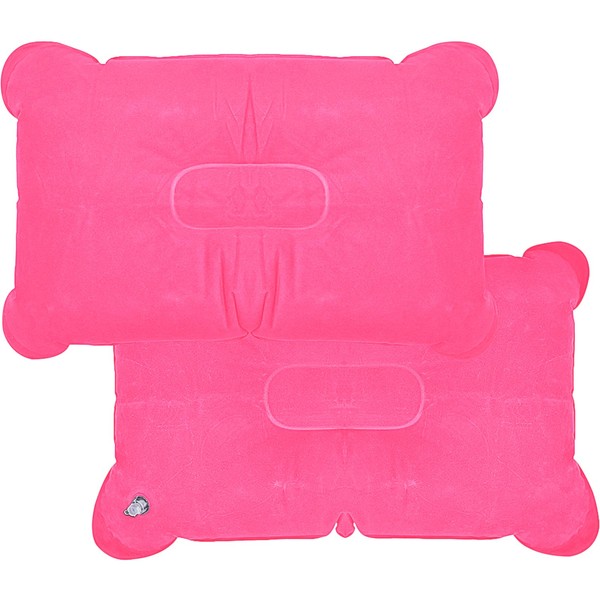 LICQIC 2 PCS Inflatable Pillows, Blow Up Cushion, Air Pillow