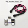 Elevate Rope Bead Skipping Rope Adjustable 3m with Free Training