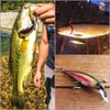 wLure 10 Blank Unpainted Sinking Minnow Tight Wobble Jerkbait Fishing