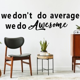 Vinyl Office Wall Decal Inspirational Work Quotes Wall Decals Motivational Phrase Stickers Black Lettering Wall Decals Inspirational Wall Art Stickers for Office School Classroom Decor