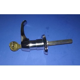 JEEP LOCKING DOOR HANDLE OUTER WITH KEYS >  CJ5 CJ6 & CONST. EQUIP. > OEM NOS
