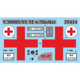 ICM 035414-1/35 Ford V3000SS M Modellbausatz
