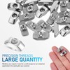 Gadpiparty 30pcs T Nuts T-Slot Nut Hammer Head Fastener Steel