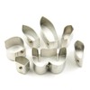 MyTinyWorld Set of 7 Metal Ladys Slipper Callosum Orchid Craft Cutters