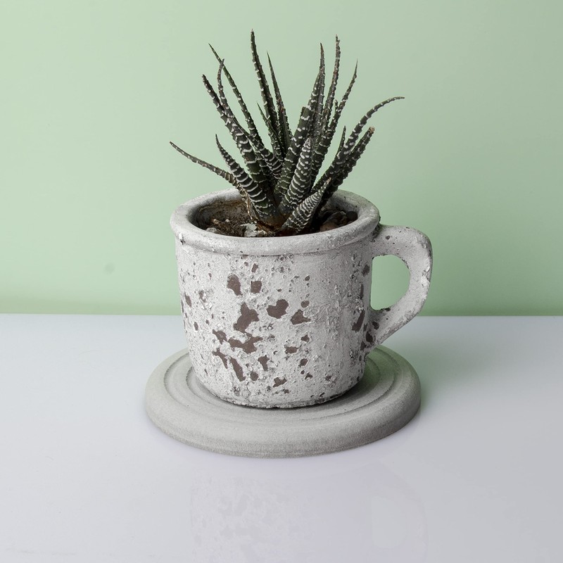 Skylarlife Absorbent Diatomite Coaster for Drinks and Plants Fast Water