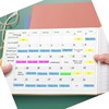 Modixun 20 Rolls Transparent Writeable Highlighter Tape, Transparent Sticky Notes,
