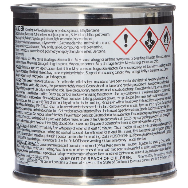 KBS Coatings 4201 Gloss Black RustSeal - 8 fl. oz.