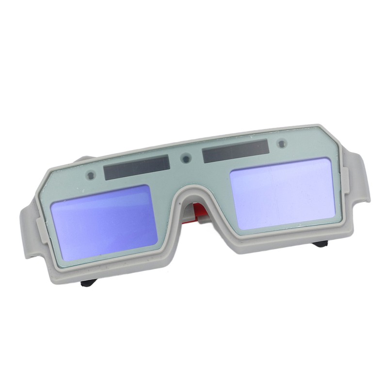 Solar Welding Glasses Auto Darkening UV Proof Adjustable Lampshade Safety