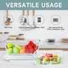 KOMUEE 203oz & 74oz Extra Large Glass Food Storage Containers