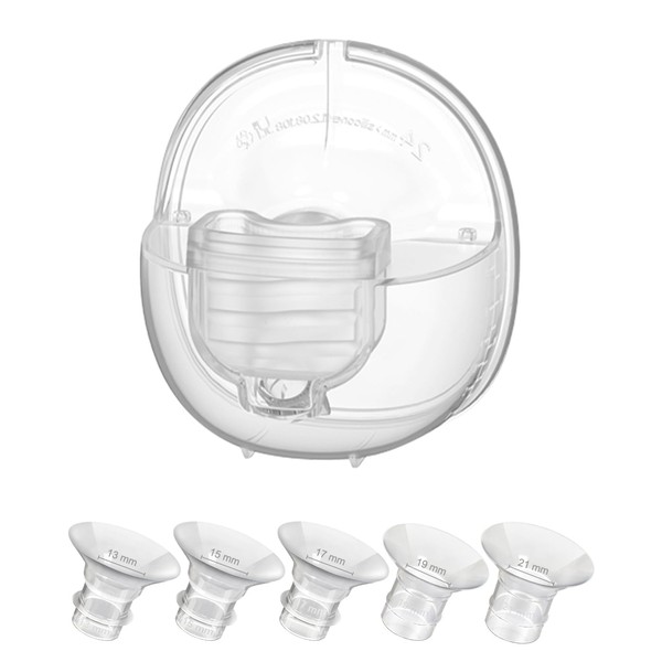 Accesorios de extractor de leche usables, piezas de bomba de