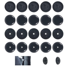 10 Pairs of Car Seat Belt Stoppers, Plastic Seat Belt Stopper, Robust and Durable Car Belt Buckle Holder, for Safety Belt Stopper, Two Parts Universal Button, Safety Belt Clips in Universal