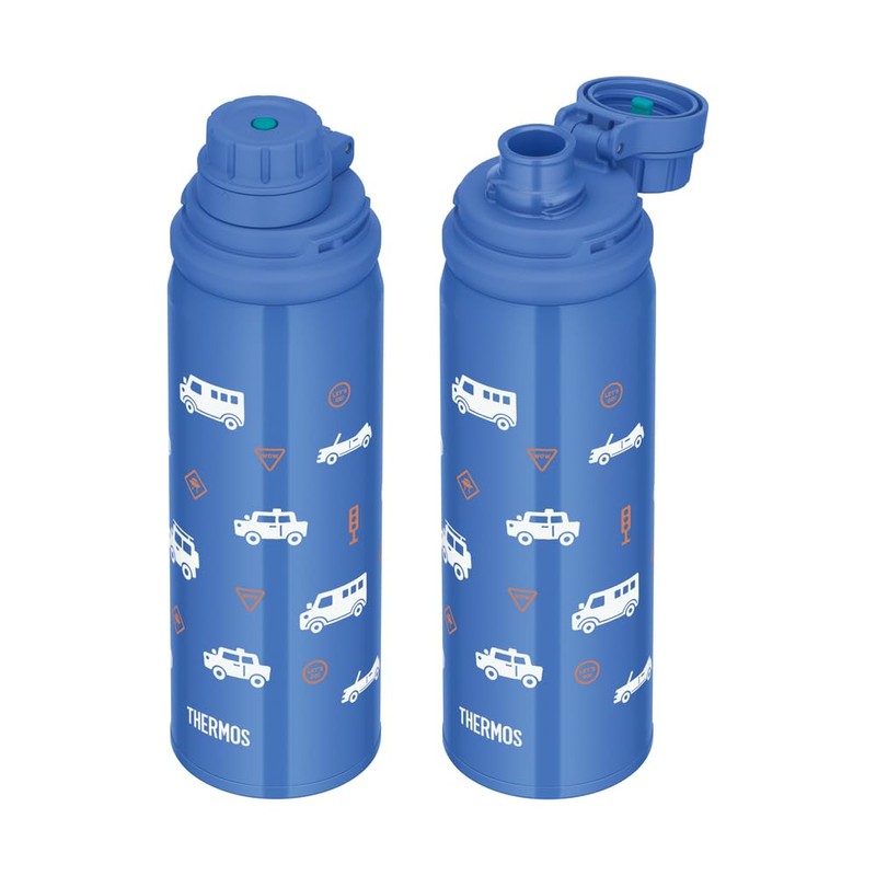 Thermos FJW-550TR COB Vacuum Insulated 3-Way Bottle, Cobalt Blue, For