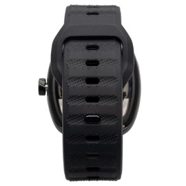 MINBER M9172G-BK Men's Automatic Watch, Black, Black