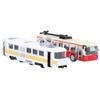 HighSpeed Railway Bus Model PullBack Vehicle Collection Model Toy for