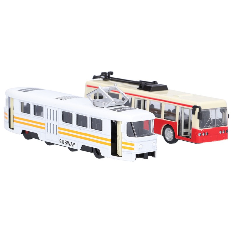 HighSpeed Railway Bus Model PullBack Vehicle Collection Model Toy for