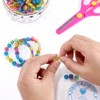 200pcs Glowing Solar Luminous Smile Face Beads Mixed Acrylic Glow