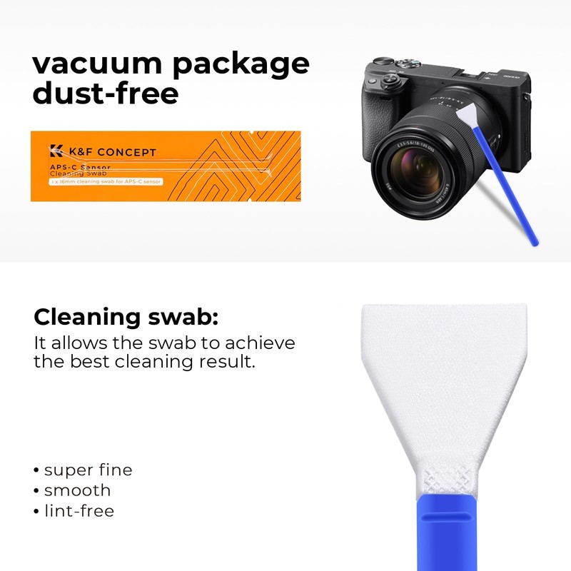 Minadax KF Sensor Cleaning Set APS-C 10 x 16 mm