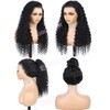 Hidden Strap 360 Full Lace Front Wigs Human Hair Invisible