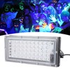 50W LED Black Light IP65 Waterproof 395‑400nm UV Floodlight Party