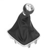 Gear Shift Knob Boot Set 5 Speed PVC Leather Durable