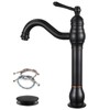 gotonovo Single Handle Vessel Sink Faucet 360° Swivel Bathroom Faucet
