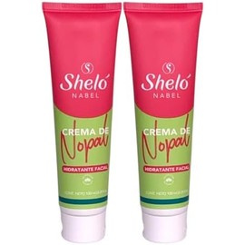Shelo Nabel Crema de Nopal Hidratante Facial, 100ml, 2 Piezas