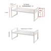 lonpute Expandable Cabinet Shelf Organizers, Adjustable Height Cabinet Cupboard, Kitchen