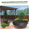 Outanaya 1Pc Round Hot Tub Cover Durable Spa Protector for
