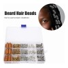 / 75 Unids Plata Envejecida Oro Barba Pelo Cuentas Rastas