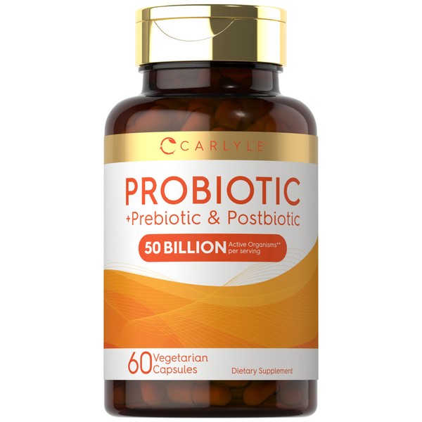 Carlyle Probiotic for Women and Men | 50 Billion CFU