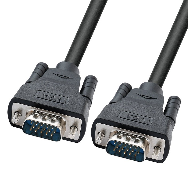 DTECH 8m VGA Computer Monitor Cable 1080p High Resolution Long
