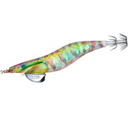 Yo-Zuri A1791-LRKE Egi Squid Fishing Lure, Aolie Q3D, No. 3.0, Luminous Real Car Shrimp, Egging, Fishing Gear, Fishing Gear, Bait Tree, Squid