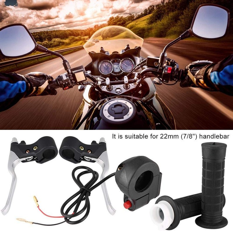 for Honda ct70 Senyar Brake Levers Kit,Handle Grips Kill on/Off