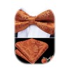 Barry.Wang Royal Blue Bow Ties for Men Pre-tied Bow Tie