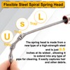 Drain Auger 50FT, Drain Snake with Drill Adapter, Plumbing Snake