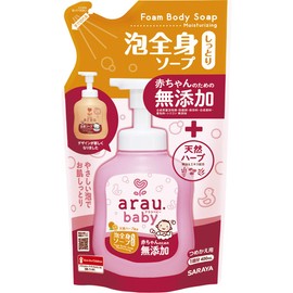 Arau Baby Full Body Foam Soap, Moist Refill, 13.5 fl oz (400 ml)