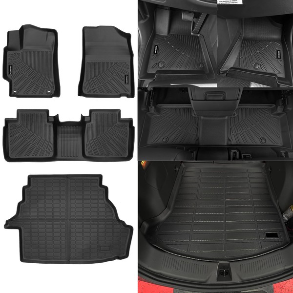 Naibeve Floor Mats for Toyota Camry 2007-2011 - All Weather