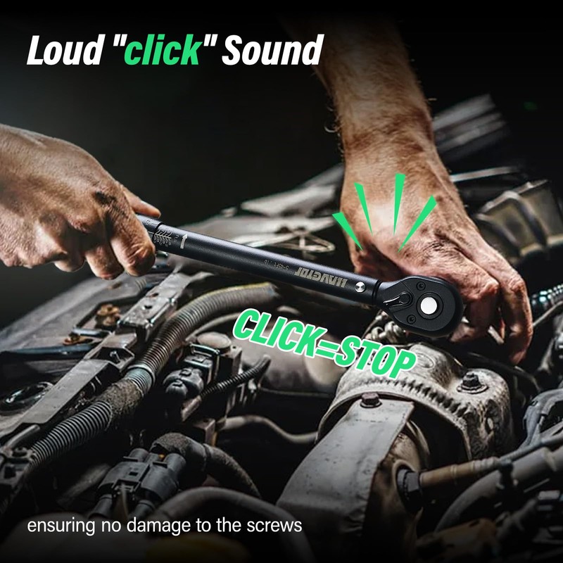 LLAVETOR 9 Piece Spark Plug W Set, 3/8" 60N.M Torque