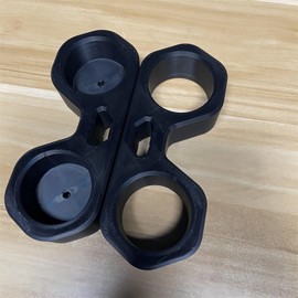 ARSUNOVO Dual Pipe Rod Holder Mount for Milwaukee Packout