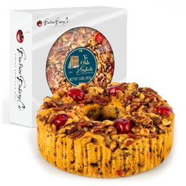 Beatrice Bakery Co. Ye Olde English Non-Alcholic Fruitcake, Grandma's Baked Fresh Delicious Dessert Made With the Finest Fruits and Nuts, Kosher Certified, Est. 1917 (32 Ounces)