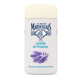 Le Petit Marseillais Shower Cream (250 ml), Lavender from the Provence, pH-Neutral Extra Mild Shower Gel, Scented Gel with Particularly Pleasant Fragrance, Moisturises and Refreshes