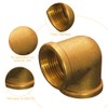 2 pieces brass angle 90°, 1/2 inch female thread, 1/2