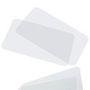CraftyCrocodile Clear Plastic Placemats Set of 2 - Table Protector