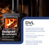 DuraVent 6DVL-E45 DVL Galvanized Steel/Stainless Steel Double Wall Wood Burning