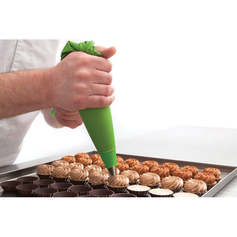 One Way 3017 Premium Icing Bag - Retail Comfort Green