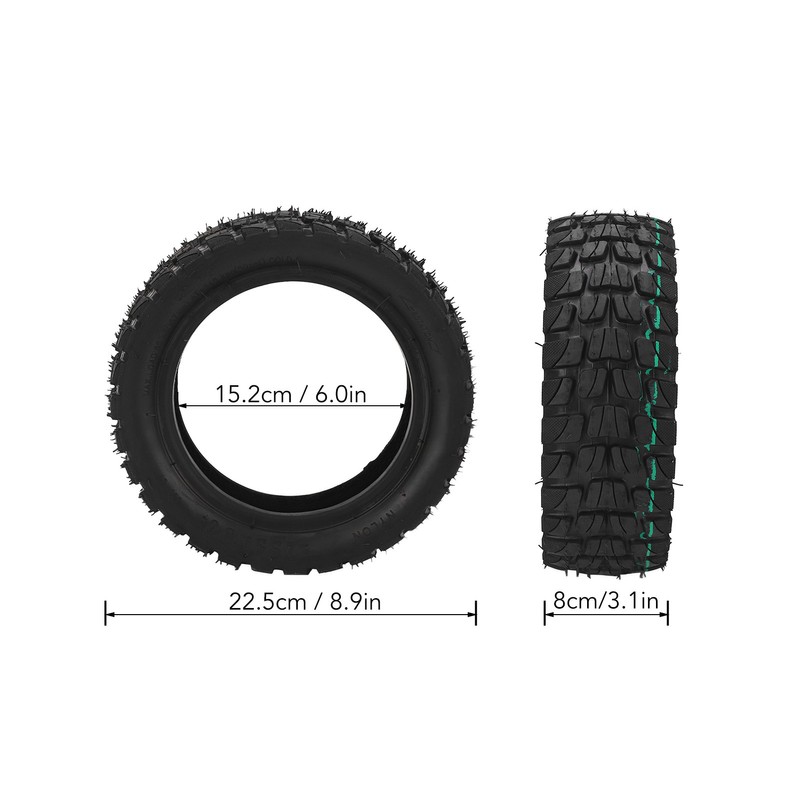 255x80 Electric Scooter Tire Scooter Vacuum Tire Replacement Electric Bike