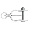 Aiwaiufu 2 Pack Chain Link Fence Gate Post Hinge for