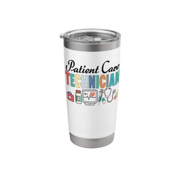 Cute Patient Care Technician PCT Shirt Gift For Men Women Stainless Steel Insulated Tumbler